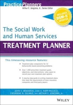 The Social Work and Human Services Treatment Planner, with DSM 5 Updates
