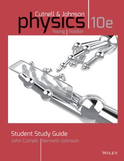 Student Study Guide to Accompany Physics, 10th Edition (Original PDF from Publisher)