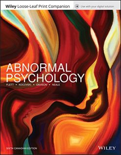 Abnormal Psychology, Sixth Canadian Edition (EPUB)