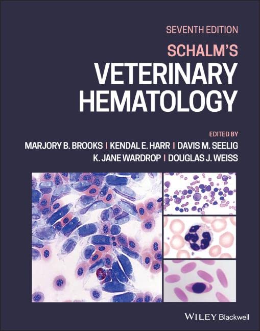 Schalm’s Veterinary Hematology, 7th edition (Original PDF from Publisher)