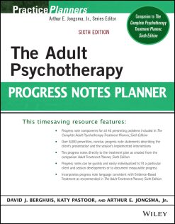 The Adult Psychotherapy Progress Notes Planner, 6th edition (Original PDF from Publisher)