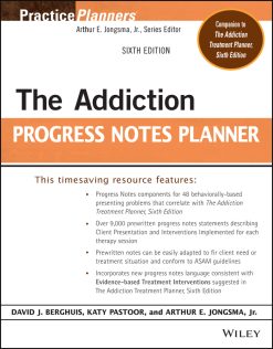 The Addiction Progress Notes Planner, 6th edition (Original PDF from Publisher)