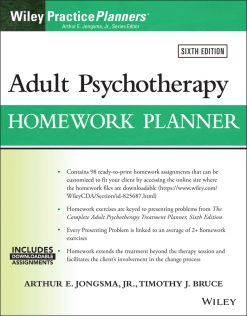 Adult Psychotherapy Homework Planner, 6th edition (Original PDF from Publisher)