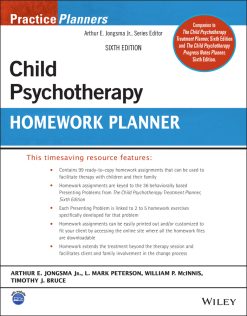 Child Psychotherapy Homework Planner, 6th edition (Original PDF from Publisher)