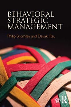 Behavioral Strategic Management (Original PDF from Publisher)