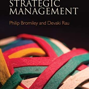 Behavioral Strategic Management (Original PDF from Publisher)