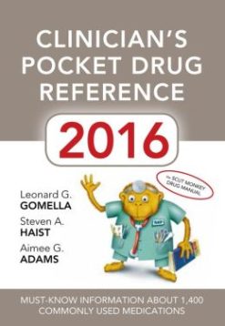 Clinician’s Pocket Drug Reference 2016 (ORIGINAL PDF from Publisher)