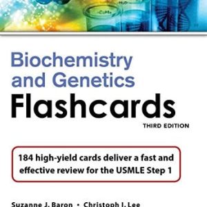 Lange Biochemistry and Genetics Flashhcards, Third Edition (ORIGINAL PDF from Publisher)
