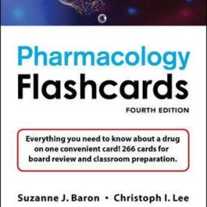 Lange Pharmacology Flashcards, Fourth Edition (ORIGINAL PDF from Publisher)
