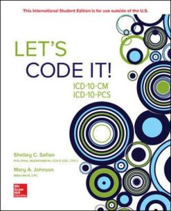 Let’s Code It! ICD-10-CM/PCS (Original PDF from Publisher)