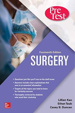Surgery PreTest Self-Assessment and Review, Fourteenth Edition (ORIGINAL PDF from Publisher)