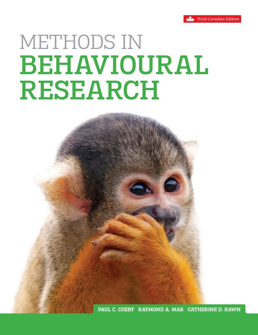Methods In Behavioural Research, 3rd Edition (Canadian Edition) (Original PDF from Publisher)