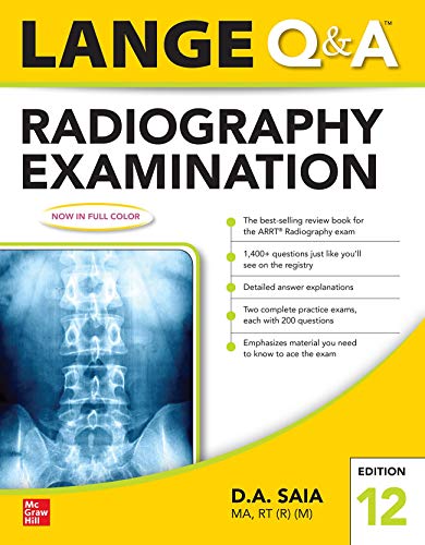 Lange Q&A Radiography Examination, 12th Edition (Original PDF from Publisher)