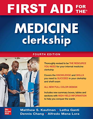 First Aid for the Medicine Clerkship, Fourth Edition (Original PDF from Publisher)