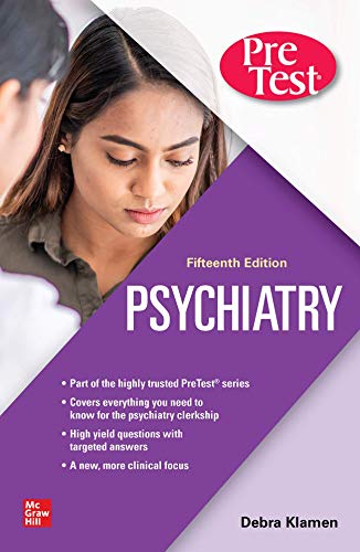 Psychiatry PreTest Self-Assessment And Review, 15th Edition (Original PDF from Publisher)