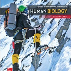 Human Biology, 16th Edition (Mader) (Original PDF from Publisher)