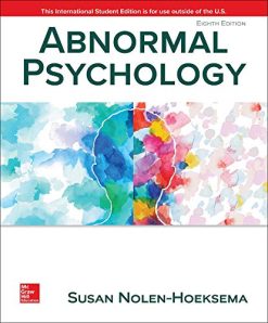 Abnormal Psychology, 8th Edition (Original PDF from Publisher)