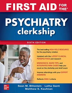 First Aid for the Psychiatry Clerkship, Sixth Edition (High Quality PDF)