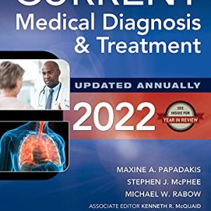 CURRENT Medical Diagnosis and Treatment 2022 (Original PDF from Publisher)