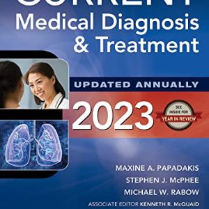 CURRENT Medical Diagnosis and Treatment 2023 (Original PDF from Publisher)
