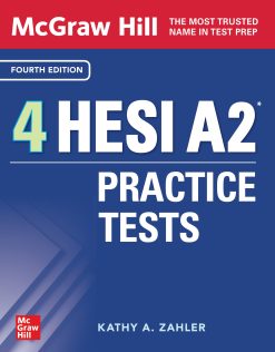 McGraw-Hill 4 HESI A2 Practice Tests, 4th Edition (EPUB)