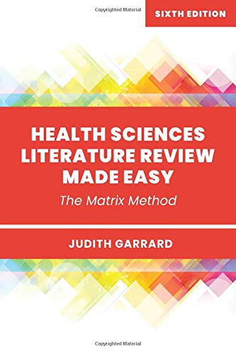 Health Sciences Literature Review Made Easy, 6th Edition (EPUB + Converted PDF)