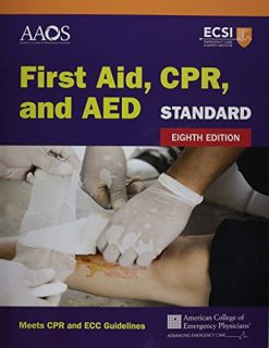 Standard First Aid, CPR, and AED, 8th Edition (Original PDF from Publisher)