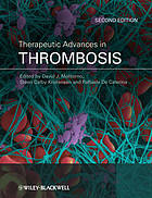 Therapeutic Advances in Thrombosis, 2nd Edition (Original PDF from Publisher)