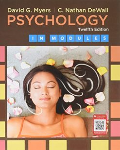 Psychology in Modules, Twelfth Edition (Original PDF from Publisher)