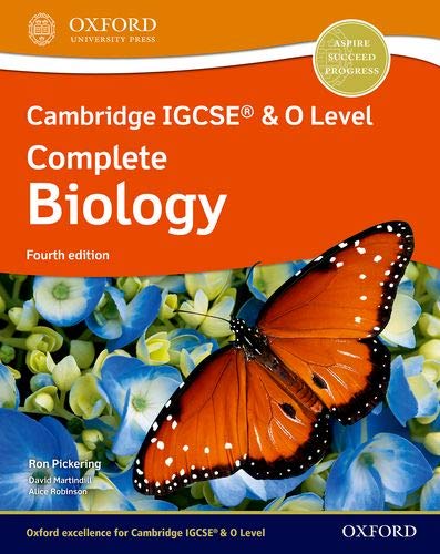 Cambridge IGCSE (R) & O Level Complete Biology: Student Book, Fourth Edition (Original PDF from Publisher)