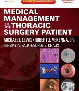 Medical Management of the Thoracic Surgery Patient (ORIGINAL PDF from Publisher)
