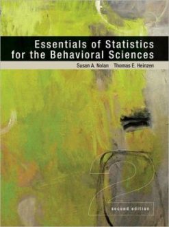 Essentials of Statistics for the Behavioral Sciences, 2nd Edition