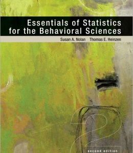 Essentials of Statistics for the Behavioral Sciences, 2nd Edition