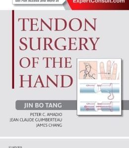 Tendon Surgery of the Hand