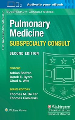 The Washington Manual Pulmonary Medicine Subspecialty Consult, 2nd Edition (Original PDF from Publisher)