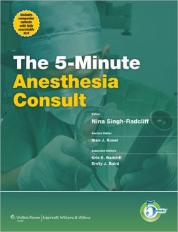 5-Minute Anesthesia Consult (ORIGINAL PDF from Publisher)