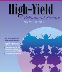 High-Yield Behavioral Science, 4th Edition (EPUB)