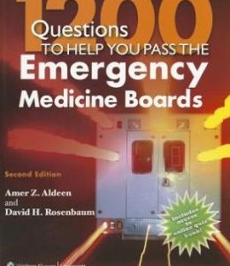 1200 Questions to Help You Pass the Emergency Medicine Boards, 2nd Edition (EPUB)