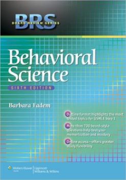 BRS Behavioral Science, 6th Edition (Original PDF from Publisher)