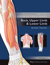 Lippincott’s Concise Illustrated Anatomy: Volume 1: Back, Upper Limb and Lower Limb (Original PDF from Publisher)
