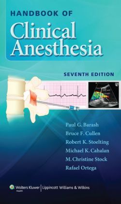 Handbook of Clinical Anesthesia, 7th Edition (EPUB)