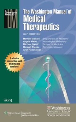 The Washington Manual of Medical Therapeutics, 34th Edition (ORIGINAL PDF from Publisher)