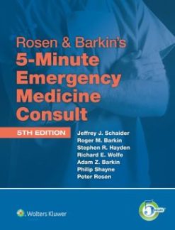 Rosen & Barkin’s 5-Minute Emergency Medicine Consult, 5th Edition (EPUB)