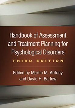 Handbook of Assessment and Treatment Planning for Psychological Disorders, Third Edition (Original PDF from Publisher)