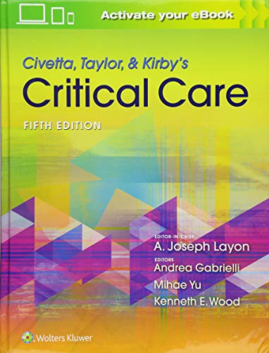 Civetta, Taylor, & Kirby’s Critical Care Medicine, 5th Edition (EPUB)