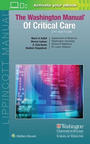 The Washington Manual of Critical Care, 3rd Edition (EPUB)