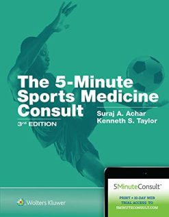 5-Minute Sports Medicine Consult, 3rd Edition (EPUB + Converted PDF)