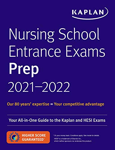 Nursing School Entrance Exam Preps 2021-2022: Your All-in-One Guide to the Kaplan and HESI Exams (EPUB)