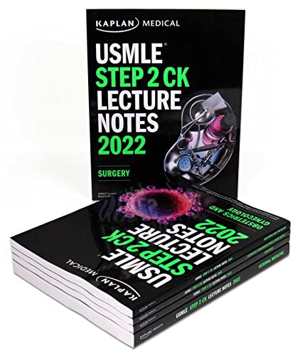 USMLE Step 2 CK Lecture Notes 2022: 5-book set (Kaplan Test Prep) (Original PDF from Publisher)