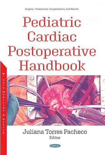 Pediatric Cardiac Postoperative Handbook (Original PDF from Publisher)
